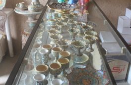 هنر میناکاری شهرستان سرایان در مسیر توسعه و ترویج