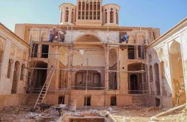 خانه تاریخی اسدی شهرستان بشرویه در دست مرمت است