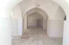 مسجد جامع روستای پخت شهرستان سربیشه مرمت شد
