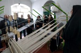 افتتاح کارگاه صنایع دستی در روستای سرچاه تازیان