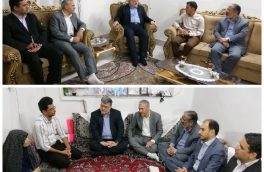 معتمدیان استاندار خراسان جنوبی با جانباز و خانواده معزز شهید مبارزه مواد مخدر دیدار کرد