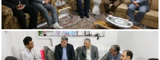 معتمدیان استاندار خراسان جنوبی با جانباز و خانواده معزز شهید مبارزه مواد مخدر دیدار کرد