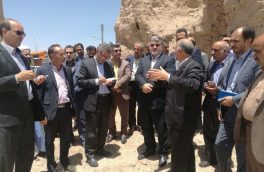 کاوش و مرمت قلعه تاریخی آرین شهر به دستور معتمدیان
