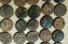 کشف ۲۷ سکه قدیمی در سرایان