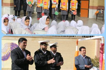 ایمنی عبور و مرور دانش آموزان با اجرای طرح پلیس مدرسه