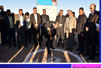 دو بوستان در منطقه شمال شهر بیرجند توسط استاندار خراسان جنوبی کلنگ زنی شد