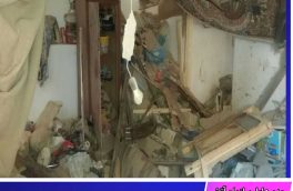 ۲ منزل مسکونی بر اثر انفجار گاز در بیرجند تخریب شد