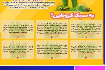 اینفوگرافیک | سیزده بدر به سبک کرونایی!