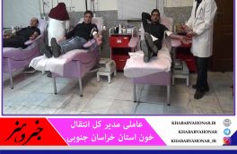 اهدای ۱۷۷ واحد خون در دومین شب قدر در شهرستان بیرجند و طبس