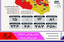 ♨️ تعداد مبتلایان کرونا در خراسان جنوبی به ۷۸۷ نفر رسید