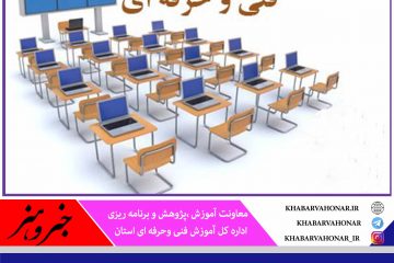 آزمون احراز تواناییهای کسب و کار متقاضیان تاسیس آموزشگاه آزاد فنی و حرفه ای خراسان جنوبی برگزار گردید .