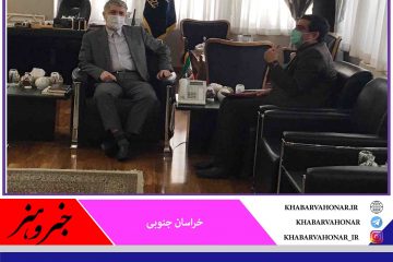 دیدار نماینده مردم  قاینات وزیرکوه در مجلس شورای اسلامی با  وزیر  فرهنگ و ارشاد اسلامی