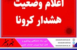 مردم به دلیل وضعیت قرمز کرونایی از سفر به سیستان و بلوچستان بپرهیزند
