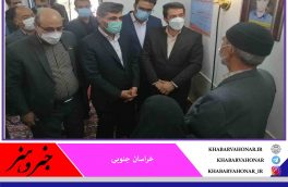 ۲۶ طرح گازرسانی در شهرستان نهبندان به بهره‌برداری رسید