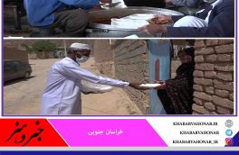 ابراز ارادت اهل سنت درمیان به سرور و سالار شهیدان با پخت و توزیع غذای نذری در روز عاشورا