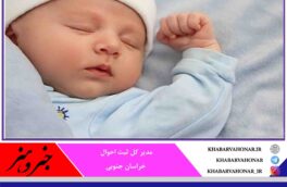 شناسنامه ۴۷۰ نوزاد مزین به نامهای مبارک حسین، ابوالفضل و سجاد