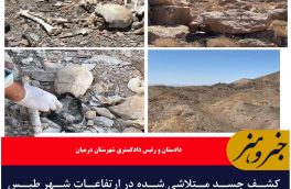 کشف جسد متلاشی شده در ارتفاعات شهر طبس مسینا شهرستان درمیان