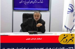 ۴۳۹ مگاوات انرژی‌های تجدیدپذیر در خراسان جنوبی در دست اجرا است