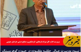 نبود مدیرت عالی حلقه مفقوده در حوزه گوهرسنگ‌های خراسان جنوبی است