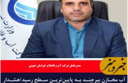 آب مخازن بیرجند به پایین‌ترین سطح رسید/هشدار آبی در مرکز خراسان جنوبی