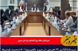سرمایه‌گذاری ۱۷ همتی در مرز ماهیرود/ ۸۰ درصد توسط سرمایه‌گذاران افغانستانی محقق شده است