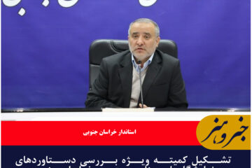 تشکیل کمیته‌ ویژه بررسی دستاوردهای نمایشگاه‌های صنایع دستی در خراسان جنوبی