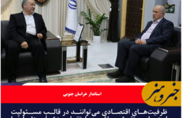 ظرفیت‌های اقتصادی می‌توانند در قالب مسئولیت اجتماعی، نقشی مؤثر در ارتقاء ورزش استان ایفا کنند