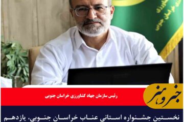 اولین جشنواره استانی عناب در خراسان جنوبی برگزار می‌شود