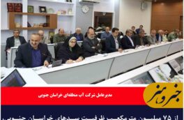 ۸۴ درصد ظرفیت مخازن سدهای خراسان جنوبی خالی است