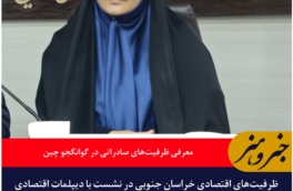 معرفی ظرفیت‌های صادراتی خراسان جنوبی در نشست اقتصادی گوانگجو چین