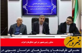 رونمایی از ظرفیت‌های خراسان جنوبی، کلید توسعه و جذب سرمایه ملی است