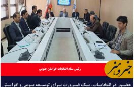 حضور در انتخابات، یک ضرورت برای توسعه بومی و افزایش کیفیت زندگی است