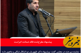 هاشمی: پیشنهاد مطرح‌شده فاقد ضمانت اجراست