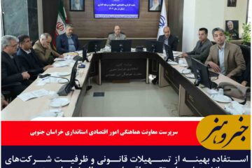 استفاده بهینه از تسهیلات قانونی و ظرفیت شرکت‌های دانش‌بنیان برای تقویت اقتصاد دیجیتال خراسان جنوبی