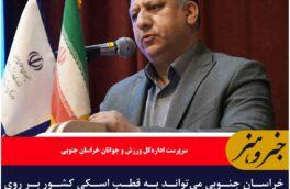 خراسان جنوبی می‌تواند به قطب اسکی کشور بر روی ماسه تبدیل شود