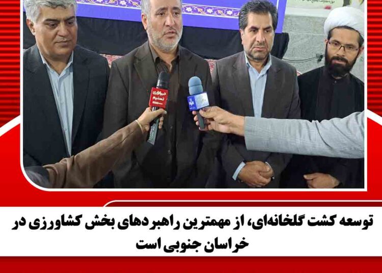 توسعه کشت گلخانه‌ای، از مهمترین راهبردهای بخش کشاورزی در خراسان جنوبی است